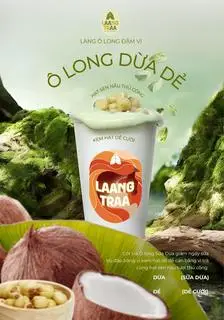 Hình ảnh Ô Long Dừa Dẻ (thay hạt sen bằng tc dẻo thủ công ạ)