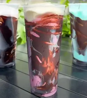 Hình ảnh Sữa Dâu Socola Giòn