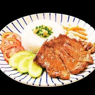 Hình ảnh Cơm tấm sườn nướng 