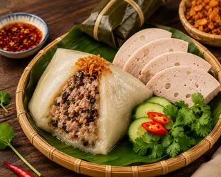 Hình ảnh Bánh Giò Chả Mỡ 