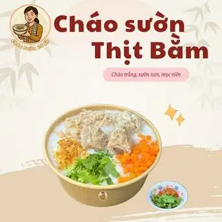 Hình ảnh Cháo sườn + thịt bằm