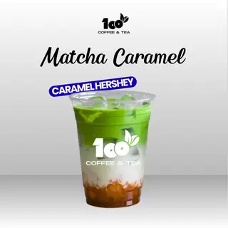 Hình ảnh Matcha latte caramel