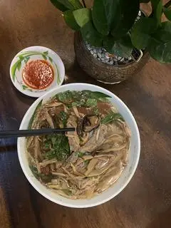 Hình ảnh BÚN MĂNG VỊT THUẦN CHAY (VIETNAMESE BAMBOO SHOOTS NOODLES SOUP)