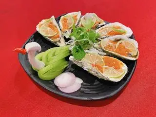 Hình ảnh 1 con Hàu nướng Thái