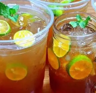 Hình ảnh trà tắc ly lớn