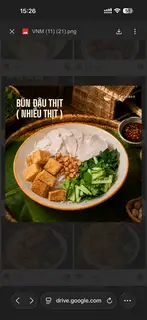 Hình ảnh Bún Nước Tương Thịt Đậu (Nhiều Thịt)