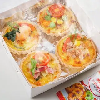 Hình ảnh Combo 4 bánh Tart mix vị nóng hổi