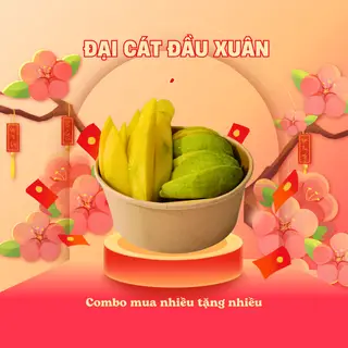 Hình ảnh Combo mix xoài ổi - 350g