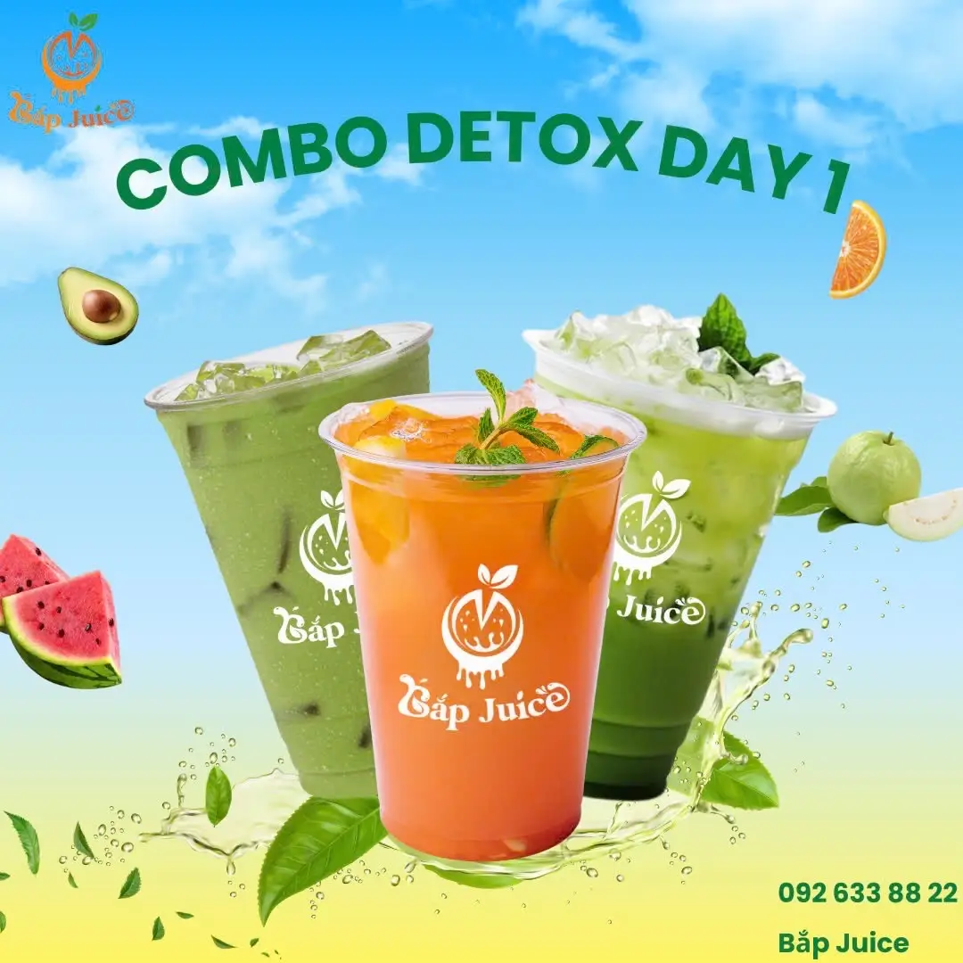 Hình ảnh Combo Detox Ngày Thứ 1