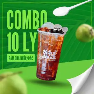 Hình ảnh 10 ly sâm dừa đác/dừa nước giảm 25k