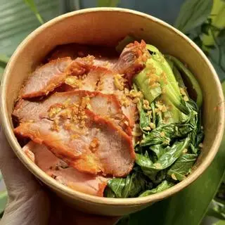 Hình ảnh Mì trộn xá xíu