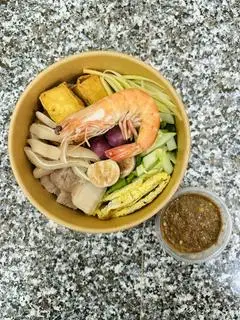 Hình ảnh Bún mắm nêm (tô đặc biệt)