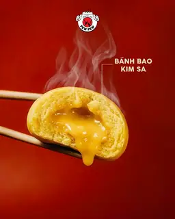 Hình ảnh Bánh Bao Kim Sa