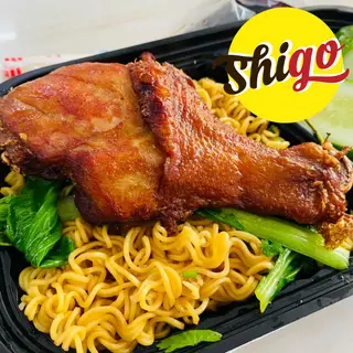 Hình ảnh Mì đùi gà không cay
