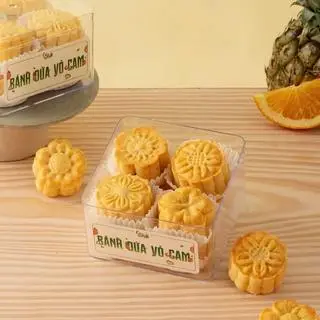 Hình ảnh Hộp Bánh Dứa Vỏ Cam - 240g