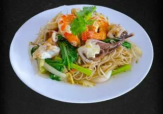 Hình ảnh Bún gạo xào hải sản
