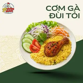 Hình ảnh Cơm gà đùi tỏi