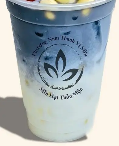 Hình ảnh Sữa hạnh nhân mè đen