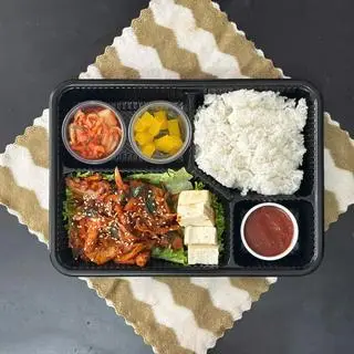 Hình ảnh Set heo xào kim chi đậu hủ - Tofu kimchi