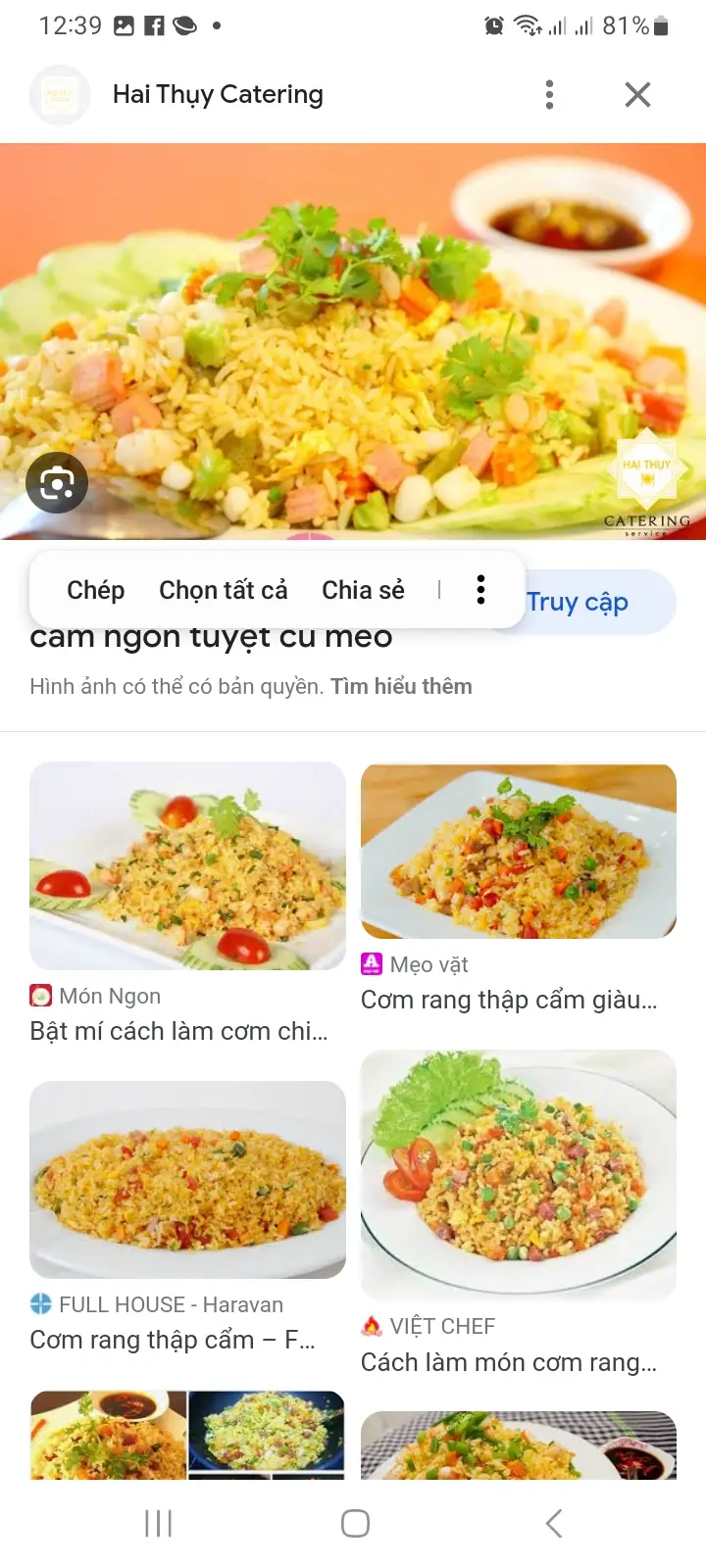 Hình ảnh Cơm chiên thập cẩm