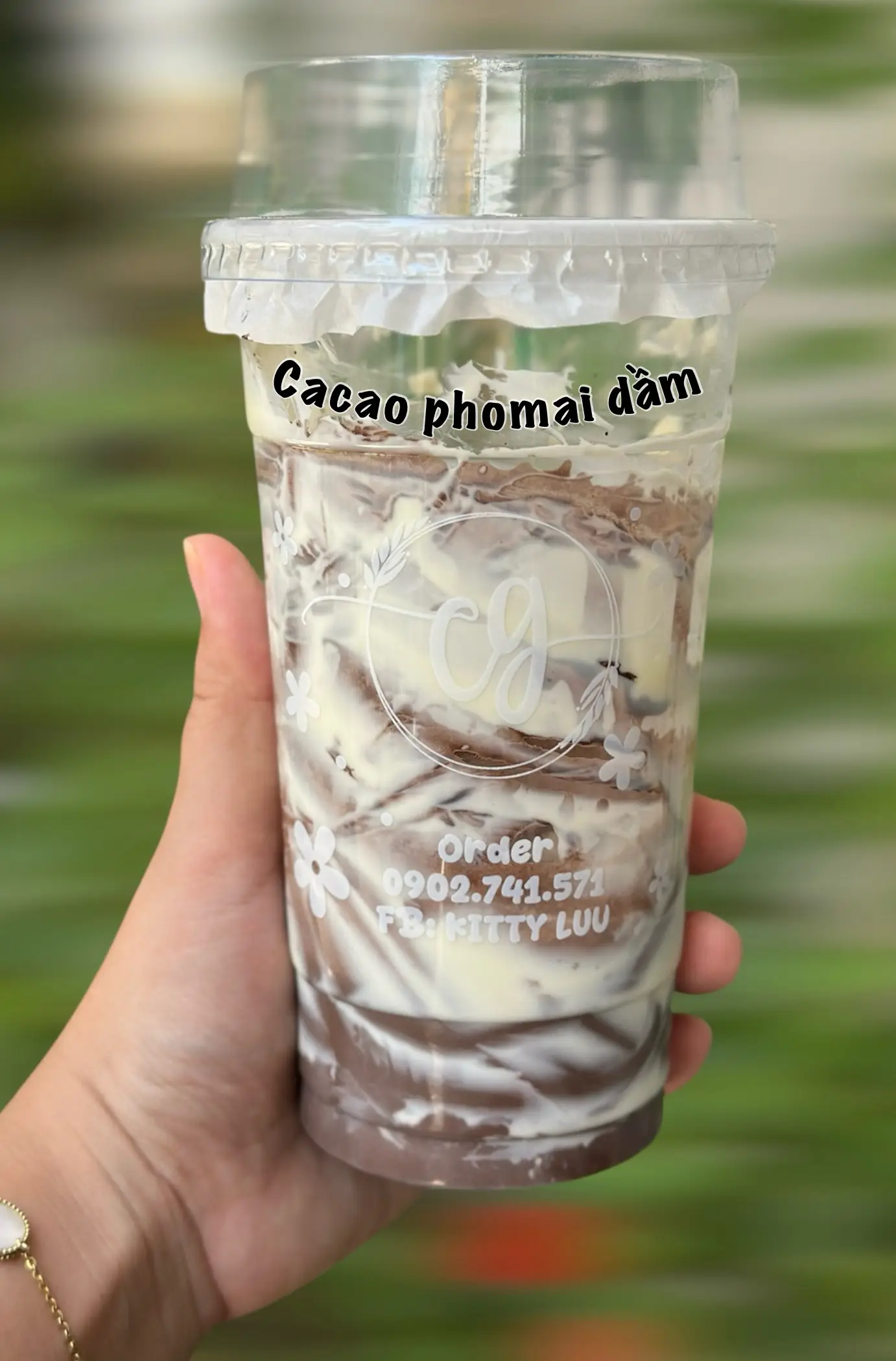 Hình ảnh Cacao phô mai dầm