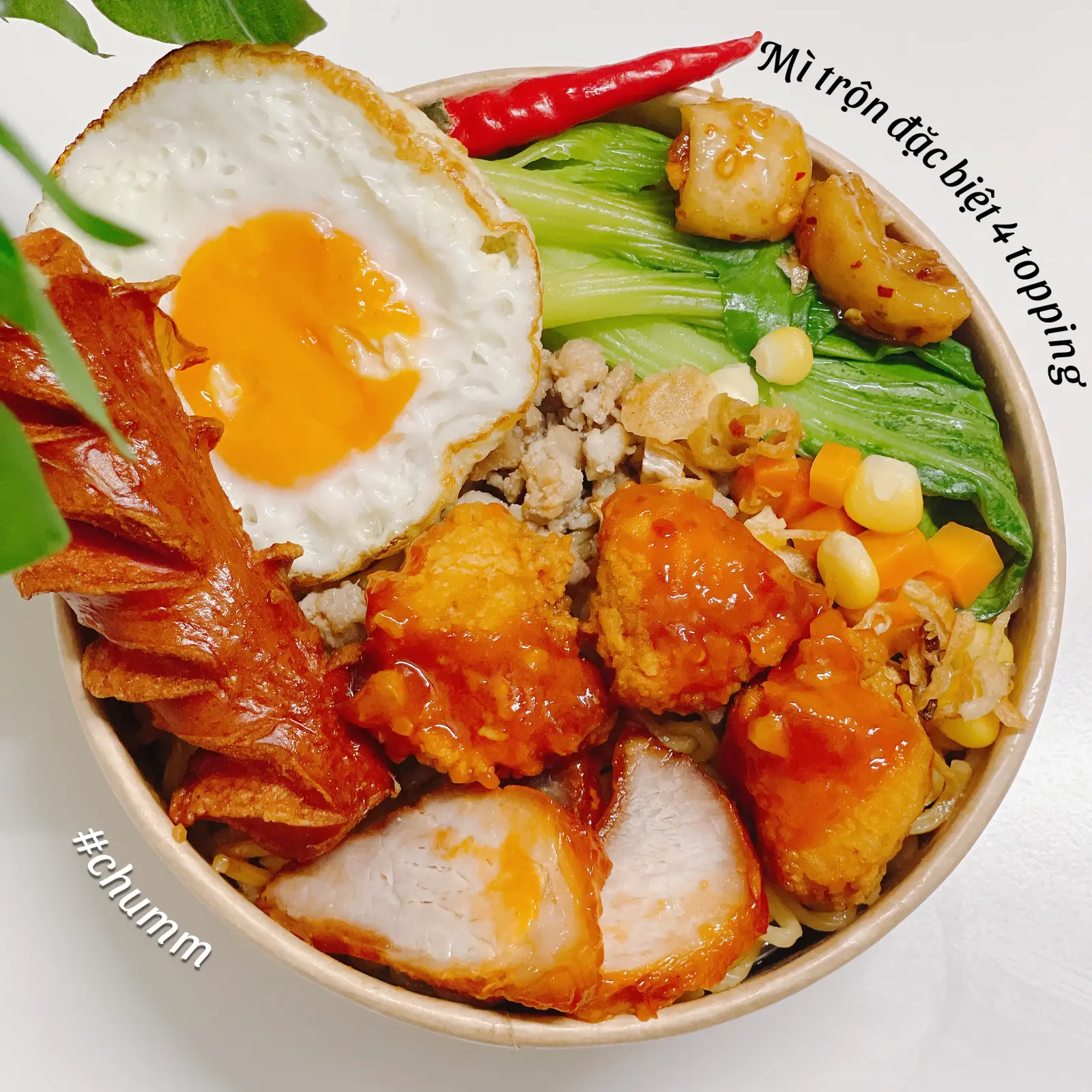 Hình ảnh Mì trộn Full topping - Size L