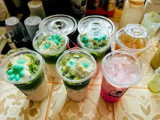 Hình ảnh Trà sữa Thái Xanh 