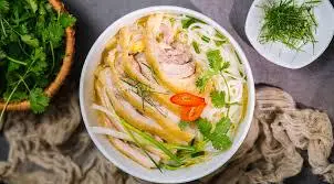 Hình ảnh phở đùi gà