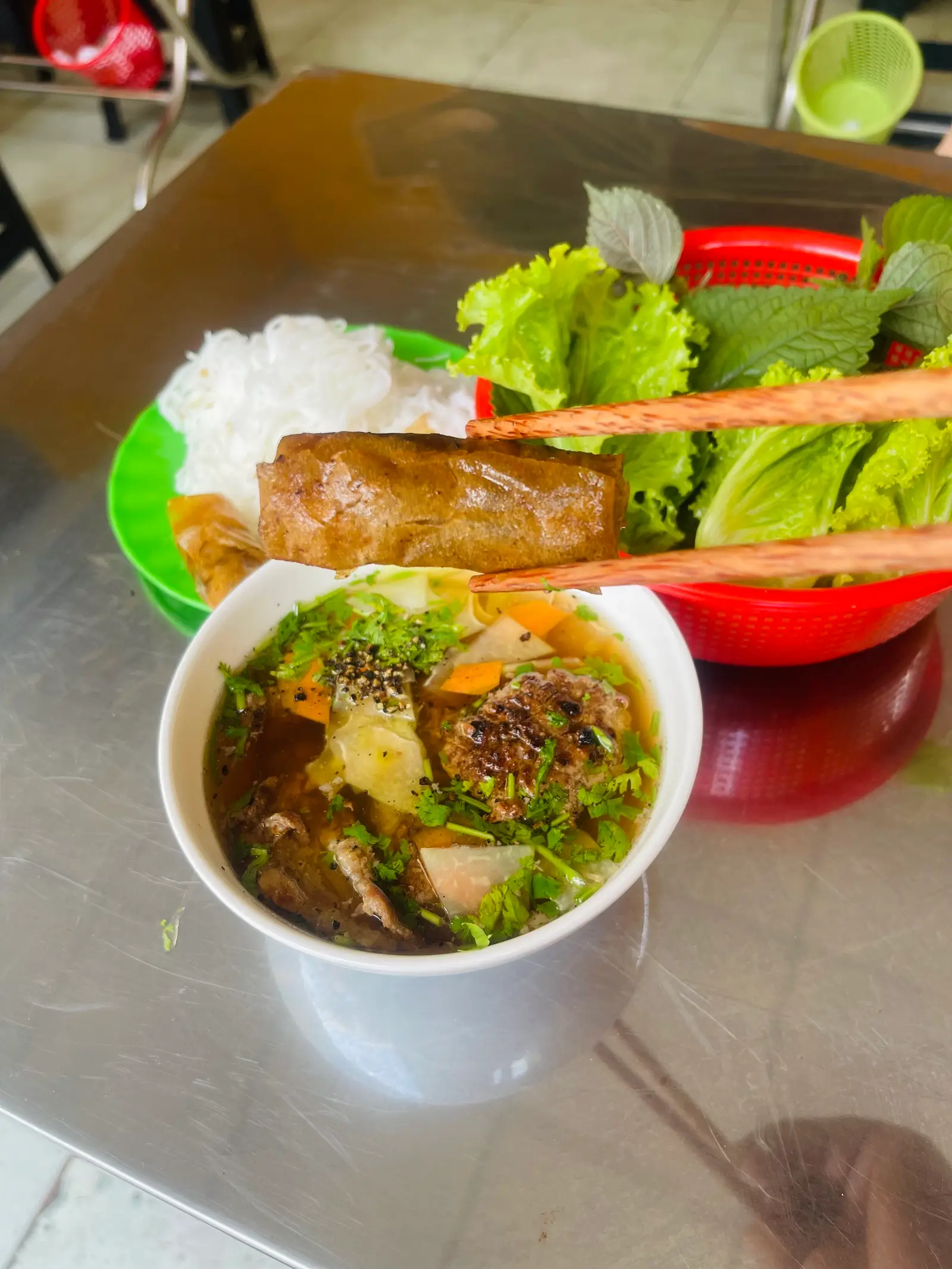 Hình ảnh Bún Thịt + Chả - Nhỏ