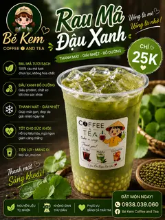 Hình ảnh Rau má đậu xanh