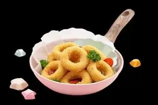 Hình ảnh Mì trộn trứng opla - gà vòng CP