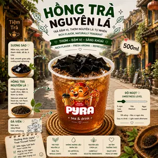 Hình ảnh Hồng trà sương sáo