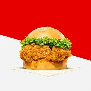 Hình ảnh Burger Gà Phủ Xốt
