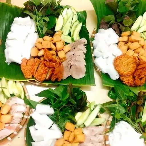 Hình ảnh Bún - Đậu - Thịt - Chả cốm - Nem chua