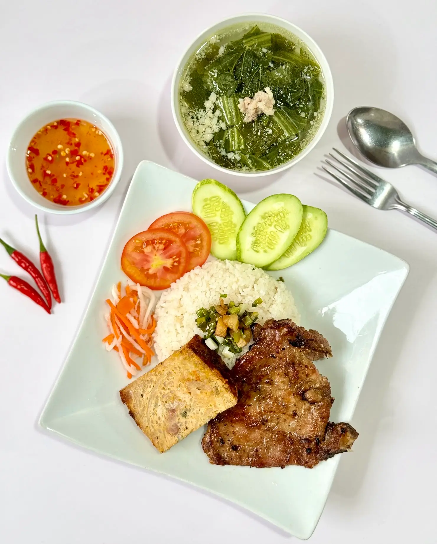 Hình ảnh Cơm Tấm Sườn Chả 