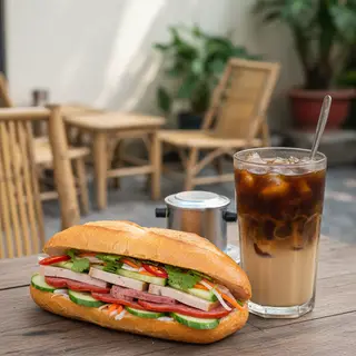 Hình ảnh COMBO BÁNH MÌ CAFE