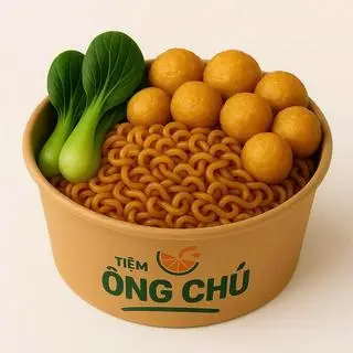 Hình ảnh Mì Trộn Indomie - Cá Viên Chiên