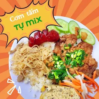 Hình ảnh Cơm tấm mix