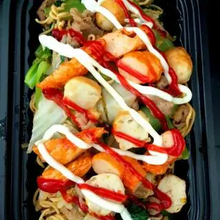Hình ảnh Combo - 2 mỳ trộn thập cẩm và 2 cốc coca