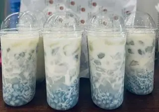 Hình ảnh Chè Dừa Dầm  fulltoping size 700ml