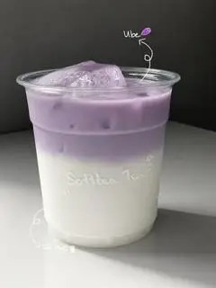 Hình ảnh Ube latte ( khoai môn )
