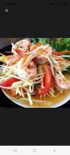 Hình ảnh Gỏi đu đủ Thái Lan - tôm