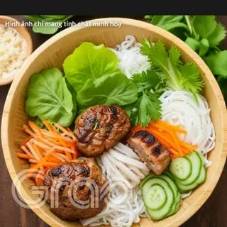 Hình ảnh Bún chả viên băm