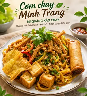 Hình ảnh Mì quảng chay