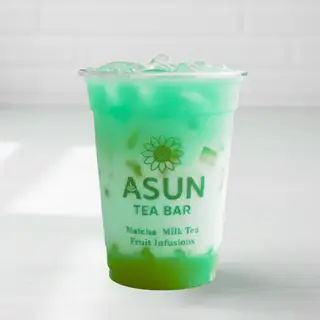 Hình ảnh Lục Trà Sữa Dưa Lưới