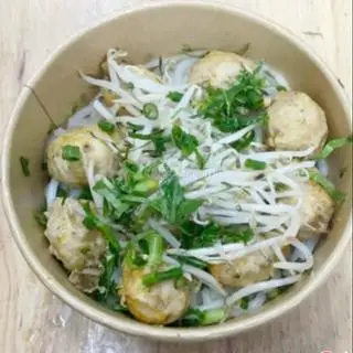 Hình ảnh Bún mọc bò ( 10 viên mọc bò)
