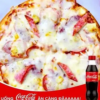 Hình ảnh Pizza Thập Cẩm + Coca