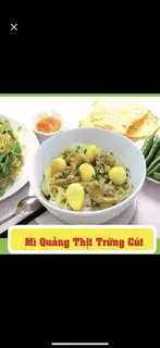 Hình ảnh Mì quảng thịt - trứng cút
