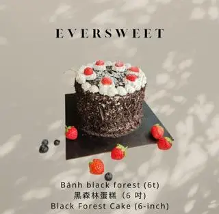 Hình ảnh Bánh kem Black Forest - 6t
