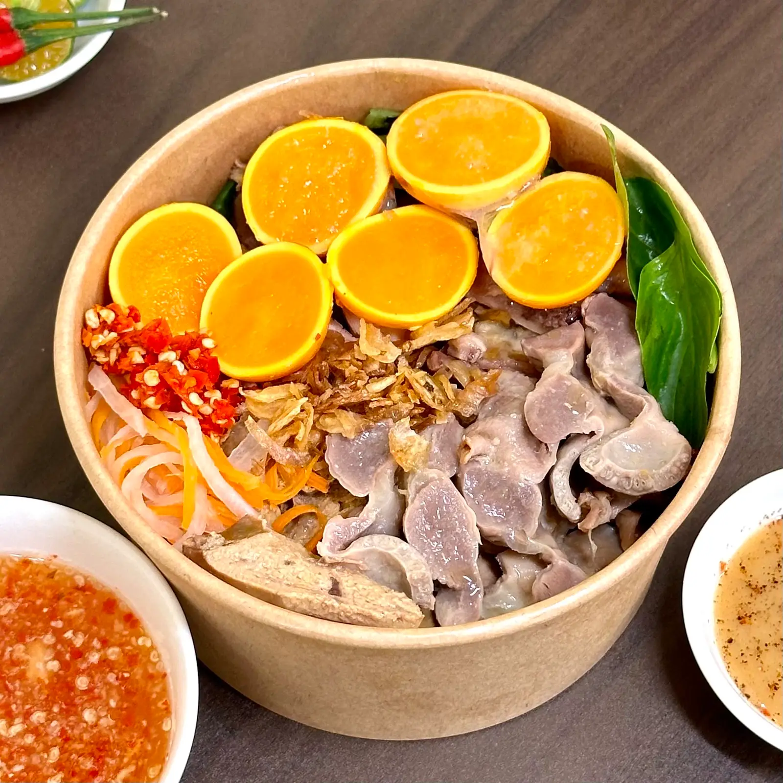 Hình ảnh Bánh Ướt Lòng Gà Trứng Non